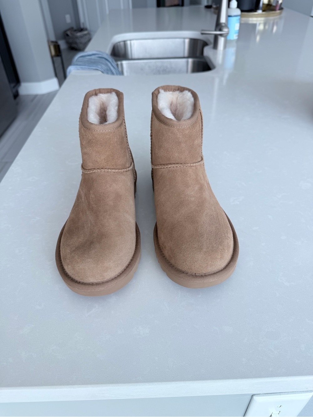 UGG Short Boots in Taupe